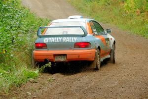 Tyler Matalas / Izaak Degenaer Subaru Impreza LX on SS1, Steamboat I.