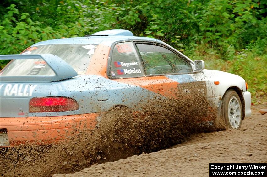 Tyler Matalas / Izaak Degenaer Subaru Impreza LX on SS1, Steamboat I.