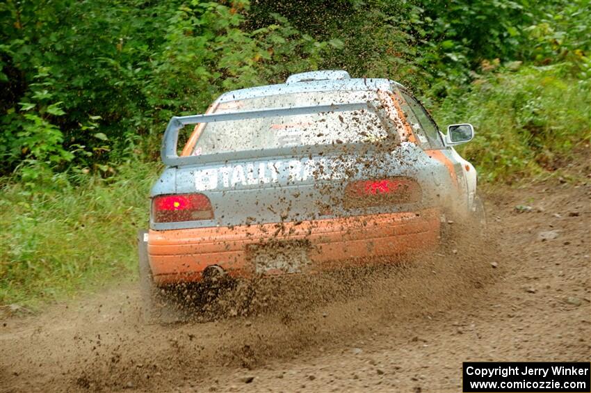 Tyler Matalas / Izaak Degenaer Subaru Impreza LX on SS1, Steamboat I.