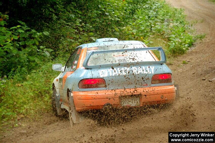 Tyler Matalas / Izaak Degenaer Subaru Impreza LX on SS1, Steamboat I.