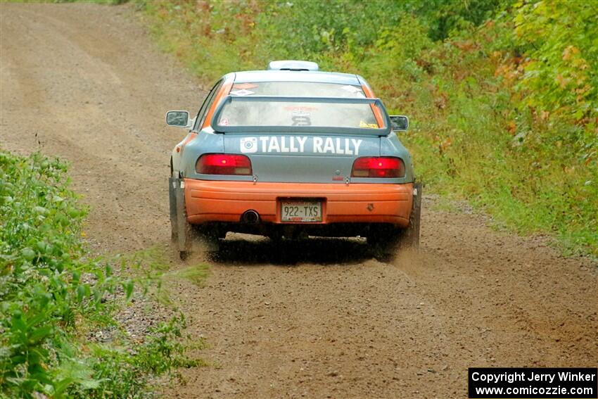 Tyler Matalas / Izaak Degenaer Subaru Impreza LX on SS1, Steamboat I.