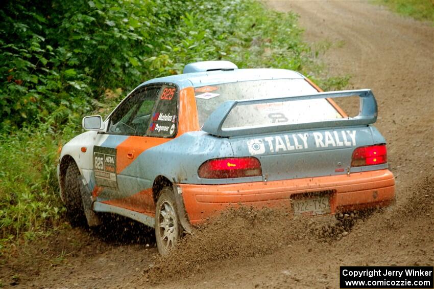 Tyler Matalas / Izaak Degenaer Subaru Impreza LX on SS1, Steamboat I.