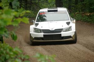 Ryan Booth / Andy Hayes Škoda Fabia on SS5, Steamboat II.