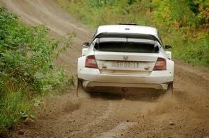 Ryan Booth / Andy Hayes Škoda Fabia on SS5, Steamboat II.