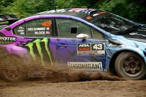 Ken Block / Alex Gelsomino Subaru WRX STi on SS5, Steamboat II.