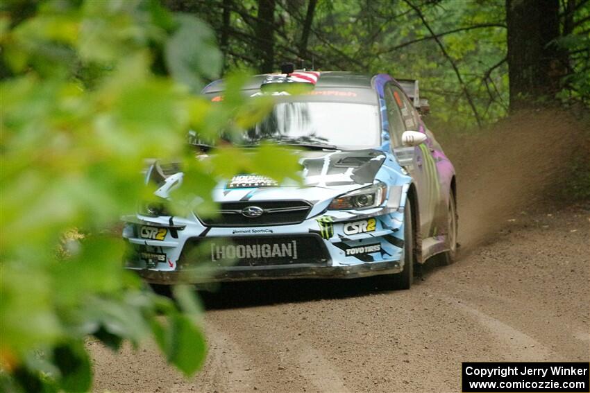 Ken Block / Alex Gelsomino Subaru WRX STi on SS5, Steamboat II.