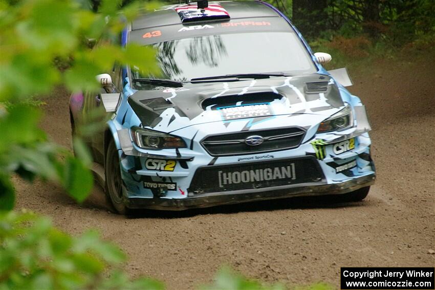 Ken Block / Alex Gelsomino Subaru WRX STi on SS5, Steamboat II.