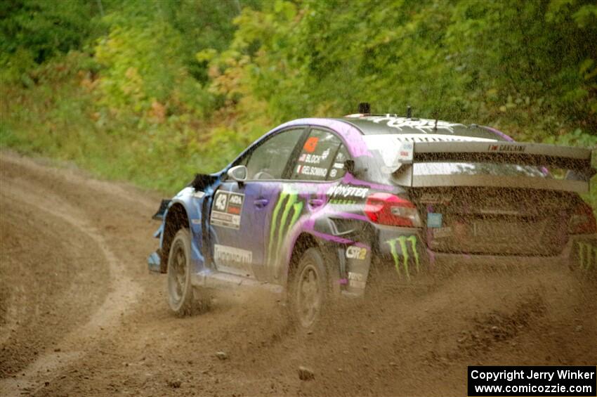 Ken Block / Alex Gelsomino Subaru WRX STi on SS5, Steamboat II.