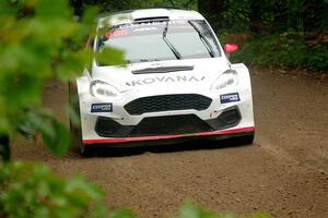 Tom Williams / Hannah McKillop Ford Fiesta R5 on SS5, Steamboat II.