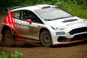 Tom Williams / Hannah McKillop Ford Fiesta R5 on SS5, Steamboat II.