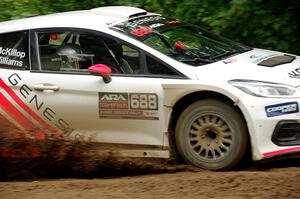 Tom Williams / Hannah McKillop Ford Fiesta R5 on SS5, Steamboat II.