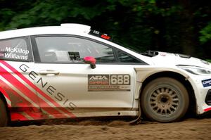 Tom Williams / Hannah McKillop Ford Fiesta R5 on SS5, Steamboat II.