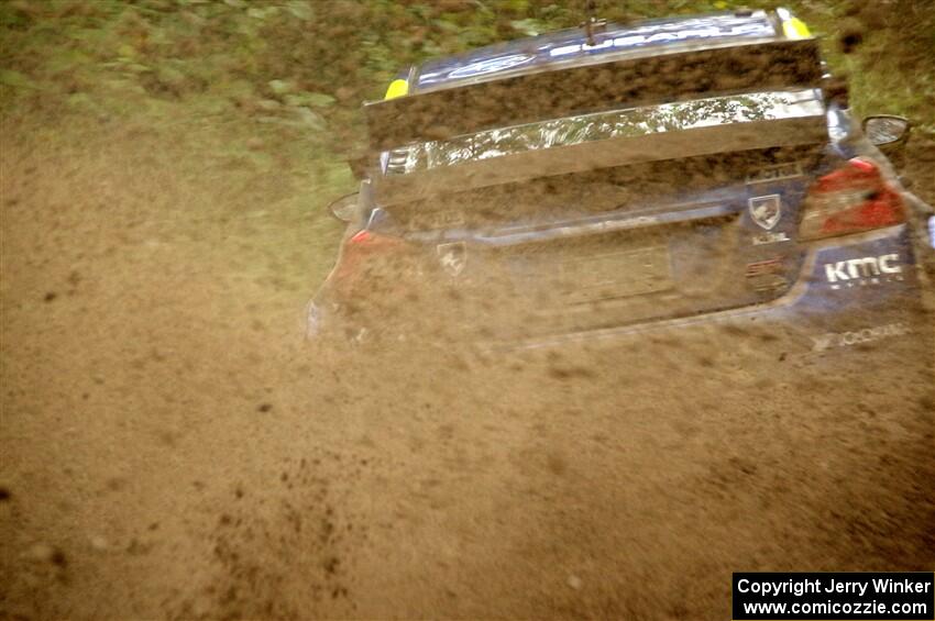 Travis Pastrana / Rhianon Gelsomino Subaru WRX STi on SS5, Steamboat II.