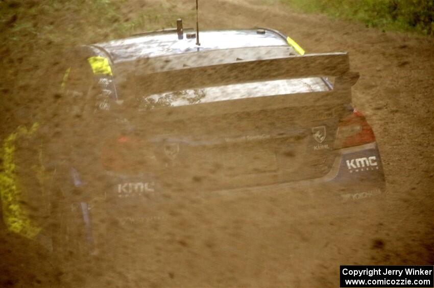 Travis Pastrana / Rhianon Gelsomino Subaru WRX STi on SS5, Steamboat II.