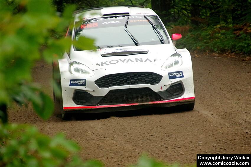 Tom Williams / Hannah McKillop Ford Fiesta R5 on SS5, Steamboat II.