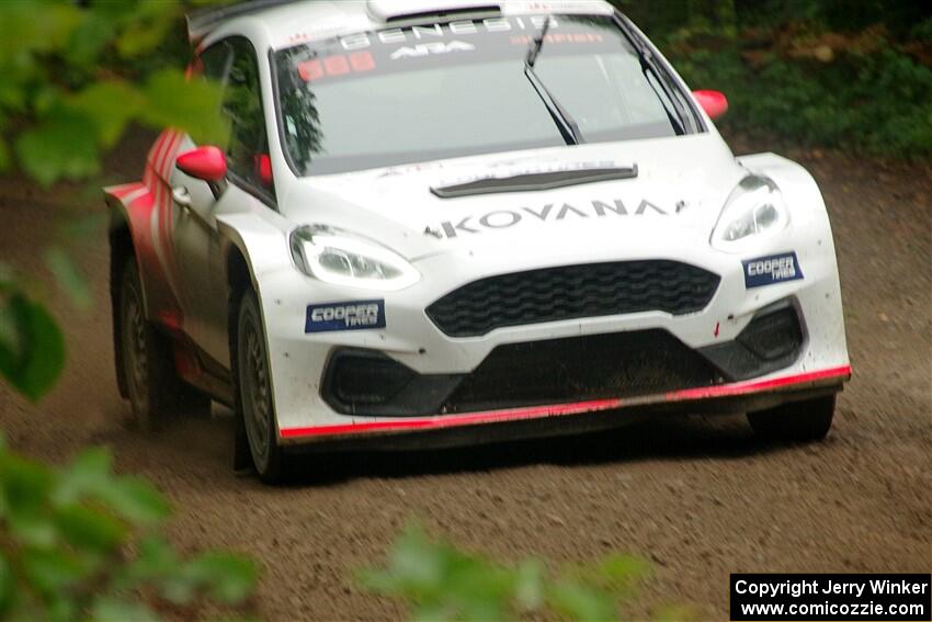 Tom Williams / Hannah McKillop Ford Fiesta R5 on SS5, Steamboat II.