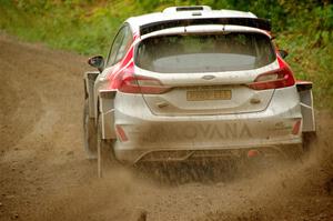 Tom Williams / Hannah McKillop Ford Fiesta R5 on SS5, Steamboat II.