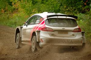 Tom Williams / Hannah McKillop Ford Fiesta R5 on SS5, Steamboat II.