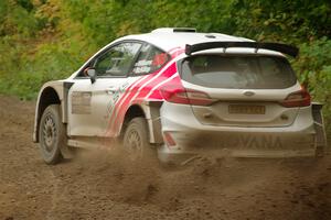 Tom Williams / Hannah McKillop Ford Fiesta R5 on SS5, Steamboat II.