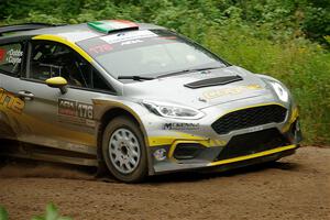 John Coyne / Nick Dobbs Ford Fiesta R5 on SS5, Steamboat II.