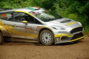 John Coyne / Nick Dobbs Ford Fiesta R5 on SS5, Steamboat II.