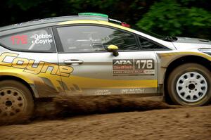 John Coyne / Nick Dobbs Ford Fiesta R5 on SS5, Steamboat II.