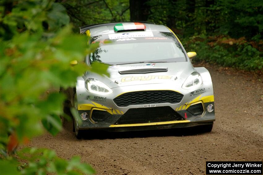 John Coyne / Nick Dobbs Ford Fiesta R5 on SS5, Steamboat II.