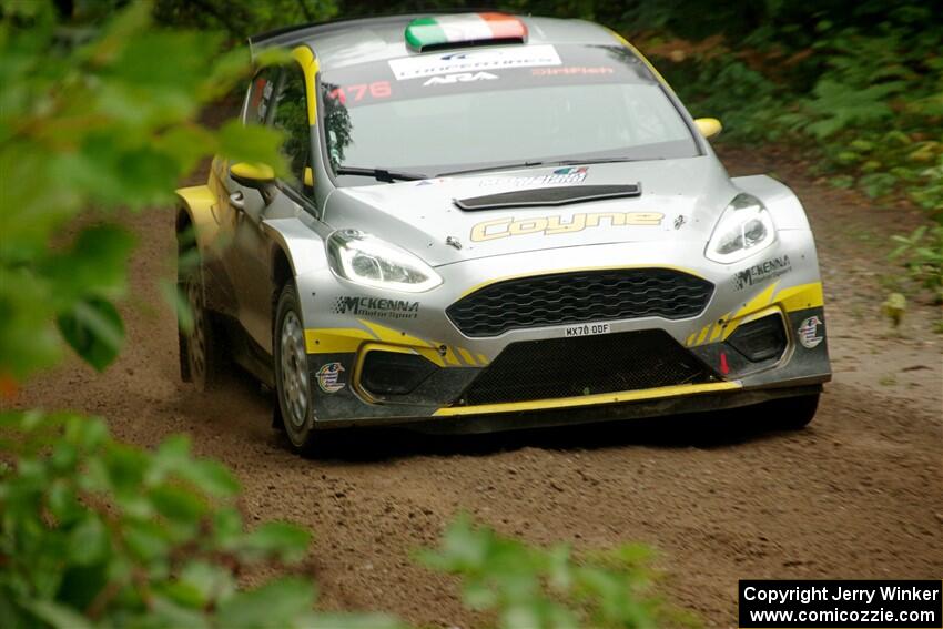 John Coyne / Nick Dobbs Ford Fiesta R5 on SS5, Steamboat II.