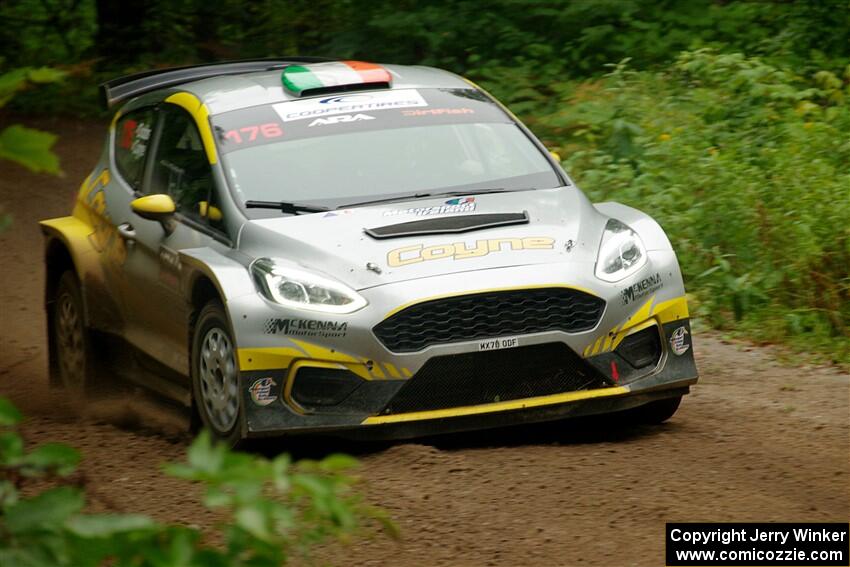 John Coyne / Nick Dobbs Ford Fiesta R5 on SS5, Steamboat II.