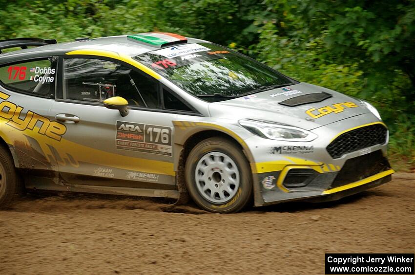 John Coyne / Nick Dobbs Ford Fiesta R5 on SS5, Steamboat II.