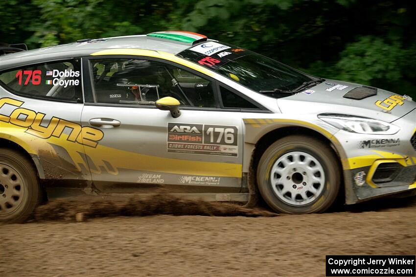 John Coyne / Nick Dobbs Ford Fiesta R5 on SS5, Steamboat II.