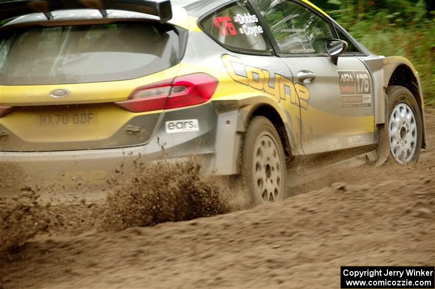 John Coyne / Nick Dobbs Ford Fiesta R5 on SS5, Steamboat II.