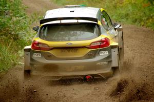 John Coyne / Nick Dobbs Ford Fiesta R5 on SS5, Steamboat II.