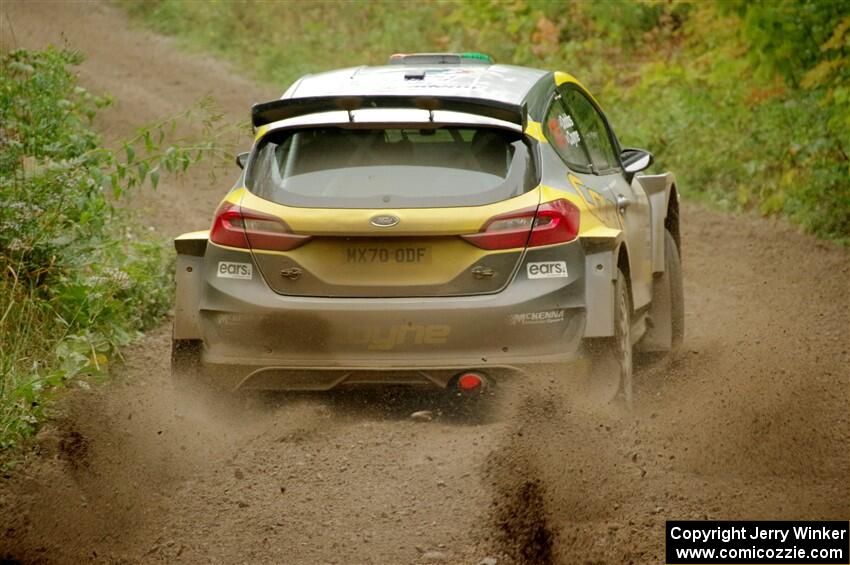 John Coyne / Nick Dobbs Ford Fiesta R5 on SS5, Steamboat II.