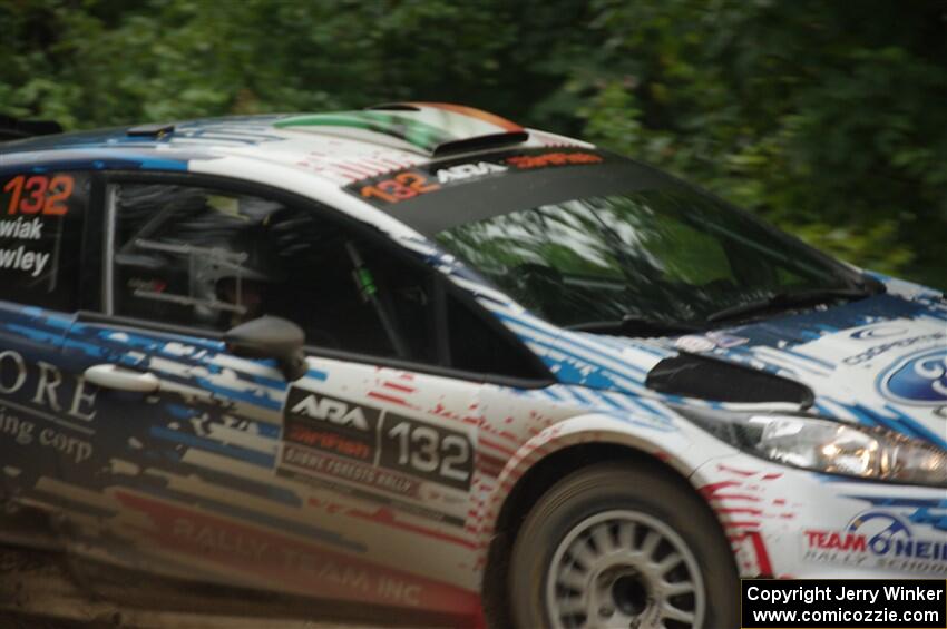 Paul Rowley / Dominik Jozwiak Ford Fiesta R5 on SS5, Steamboat II.