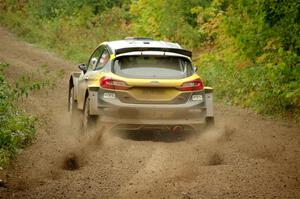 John Coyne / Nick Dobbs Ford Fiesta R5 on SS5, Steamboat II.