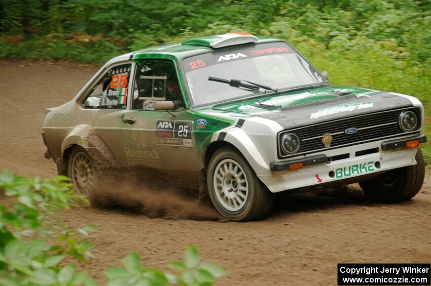 Seamus Burke / Martin Brady Ford Escort Mk II on SS5, Steamboat II.