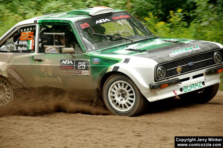 Seamus Burke / Martin Brady Ford Escort Mk II on SS5, Steamboat II.