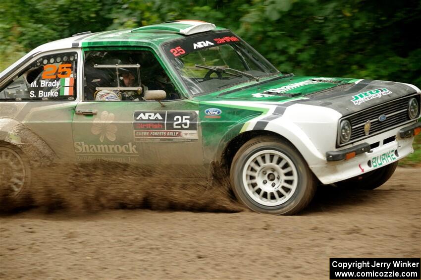 Seamus Burke / Martin Brady Ford Escort Mk II on SS5, Steamboat II.