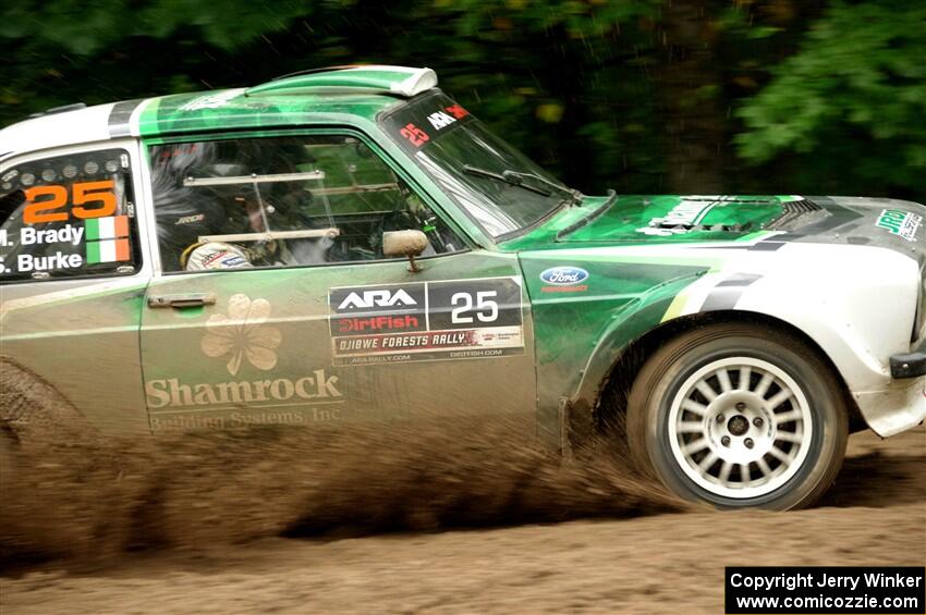 Seamus Burke / Martin Brady Ford Escort Mk II on SS5, Steamboat II.