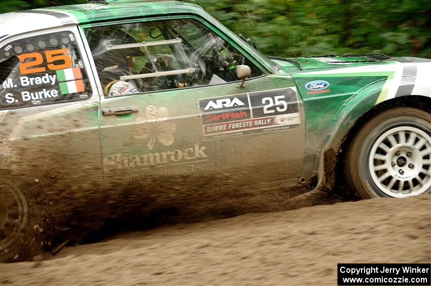 Seamus Burke / Martin Brady Ford Escort Mk II on SS5, Steamboat II.