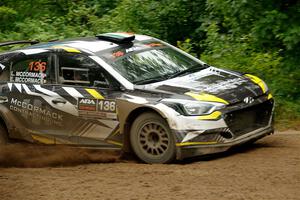 Enda McCormack / Liam McCormack Hyundai i20 R5 on SS5, Steamboat II.