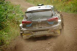 Enda McCormack / Liam McCormack Hyundai i20 R5 on SS5, Steamboat II.