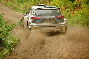 Enda McCormack / Liam McCormack Hyundai i20 R5 on SS5, Steamboat II.