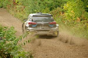 Enda McCormack / Liam McCormack Hyundai i20 R5 on SS5, Steamboat II.