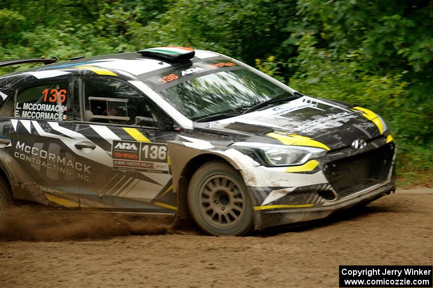 Enda McCormack / Liam McCormack Hyundai i20 R5 on SS5, Steamboat II.