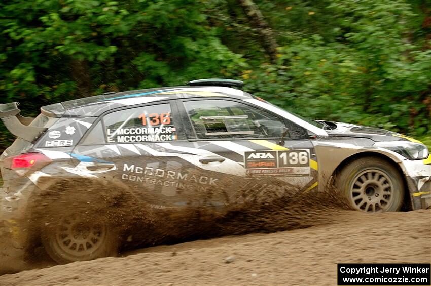 Enda McCormack / Liam McCormack Hyundai i20 R5 on SS5, Steamboat II.