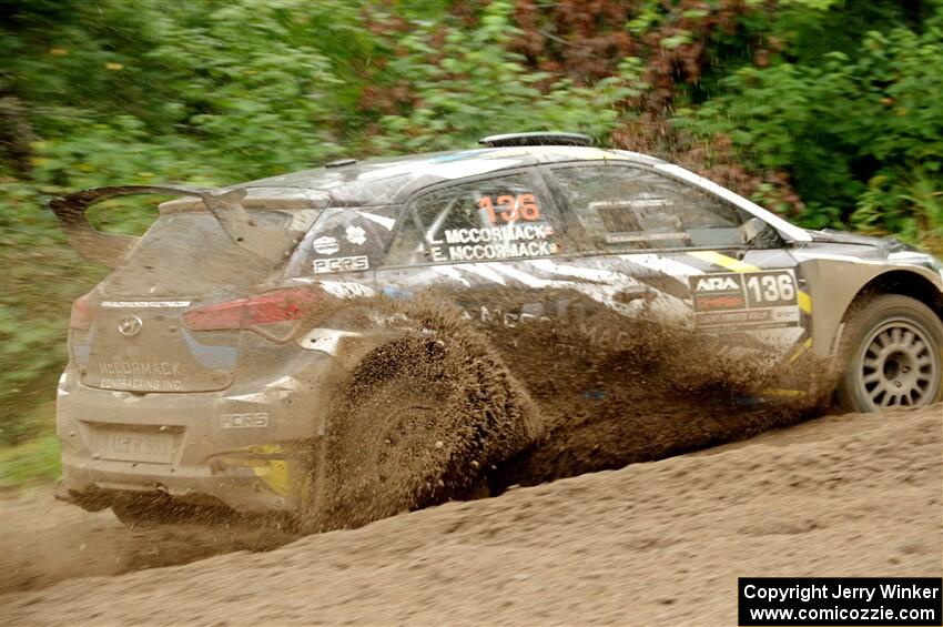 Enda McCormack / Liam McCormack Hyundai i20 R5 on SS5, Steamboat II.