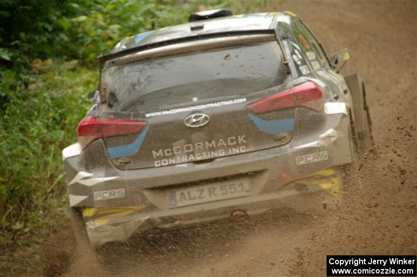 Enda McCormack / Liam McCormack Hyundai i20 R5 on SS5, Steamboat II.