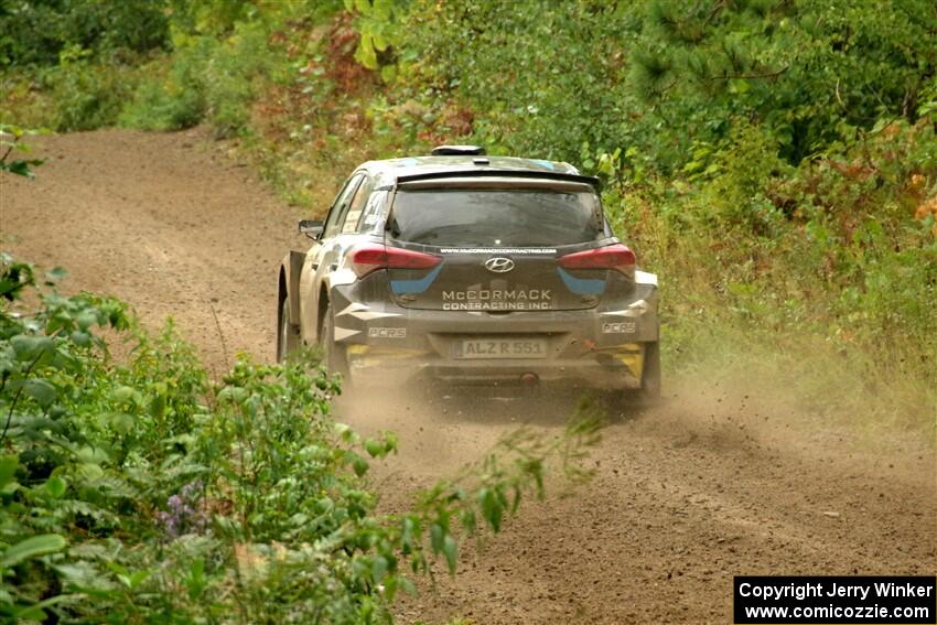 Enda McCormack / Liam McCormack Hyundai i20 R5 on SS5, Steamboat II.